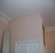 Before: En-Suite before cornice is fitted. Wimbledon